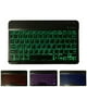 thumbnail image 4 of Mini teclado inalámbrico Bluetooth de 10 pulgadas con retroiluminación y sin cables para tableta Pad Negro, 4 of 7