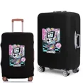 thumbnail image 2 of Luggage Cover Protective Suitcase Trolley Case Dust-proof Cover 18 To 28inch Japan Pattern Elastic Travel Protective Suitcase 8japan015 L, 2 of 6