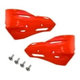 thumbnail image 4 of hengtong Generic Motorcycle Hands Guards Easy to Install Professional Fittings Universal Decoration Windshield Deflectors Orange, 4 of 8