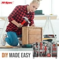 thumbnail image 2 of Hi-Spec 54pc Red Household Tool Kit &acirc; Essential DIY Hand Tool Set with Toolbox for Home, Garage, Office, Basic Repairs, First Apartment, New Home & Everyd, 2 of 6