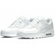 thumbnail image 1 of Nike Air Max 90 LTR Triple White Mens Size 6–15 US 100% Authentic Sneakers, 1 of 6