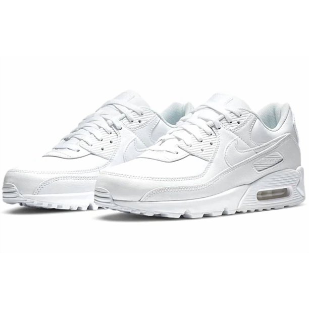 Nike Air Max 90 LTR Triple White Mens Size 6–15 US 100% Authentic Sneakers