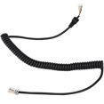 thumbnail image 2 of Cable De Micrófono Para Altavoz, Cable De Micrófono Con Resorte, 120 Cm De Longitud, Fácil Operación, Diseño Escalable De Núcleo Grueso Para MH-42B6J Para MH-48A6J, 2 of 7