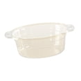 thumbnail image 4 of Lipstore Bassine de Lavage Transparente Bassine de Lavage Panier à Linge pour Vêtements Fruits Randonnée 19.5cmx9cm, 4 of 8