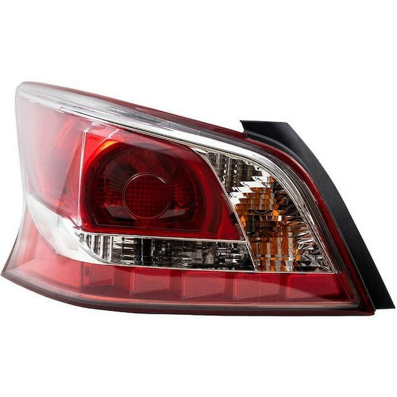 Left Tail Light Assembly - Compatible with 2013 - 2015 Nissan Altima Sedan 4-Door 2014