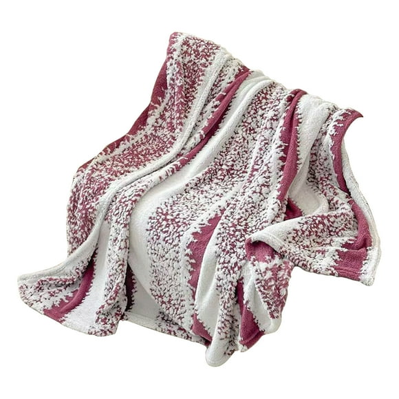 Couverture Nuage Douce Cationique - Plaid Ultra Doux et Chaud, en Polyester, Idéal pour la Maison et les Voyages, Facile D'Entretien et Durable, JKODE