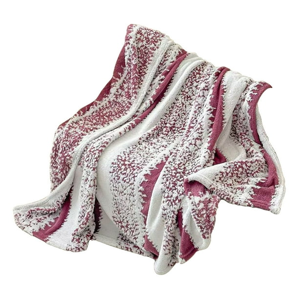 Manta suave para nubes para casa y viajes, tela de poliéster catiónico, manta cálida y acogedora, funda ligera y portátil para picnics y siestas, fácil de cuidar