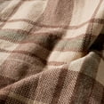 thumbnail image 3 of VERAMUSE Chenille Throw Blanket for Couch 50"X60" Lightweight Camel Plaid Throws for Bed and Sofa, 3 of 13