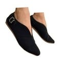 thumbnail image 3 of YLYL Women's Flat Shoes Pointed Toe Comfortable Fashion Casual Slip on Moccasins Walking Dress Shoes, 3 of 4
