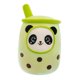 thumbnail image 4 of Tazas de té con leche rellenas de dibujos animados, adornos de sofá de peluche, Día de San Valentín 50cm Verde, 4 of 9