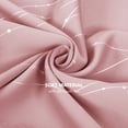 thumbnail image 6 of Deconovo Blackout Curtains Energy Saving, 2 Panels, Coral Pink, 42W x 63L Inch, Noise Reducing Thermal Insulated Wave Line Dots Room Darkening, 6 of 9