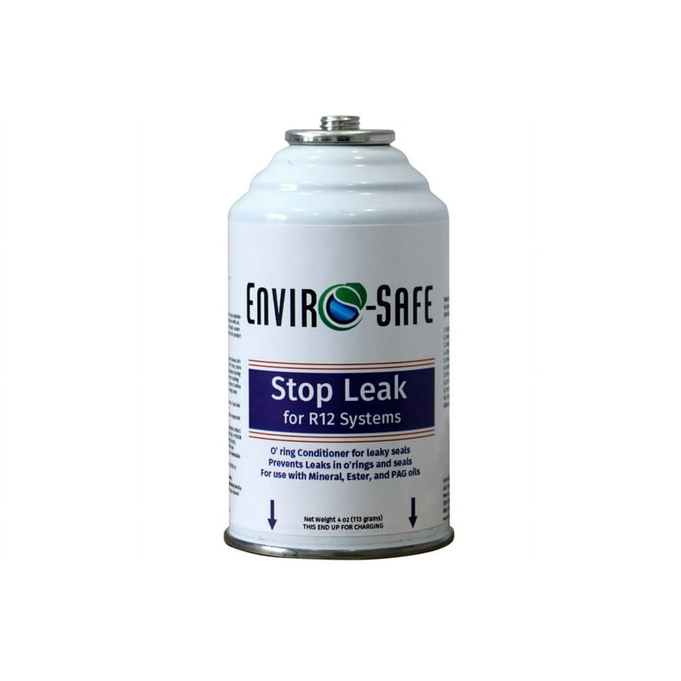 Envirosafe R-12a Automotive Stop Leak, 3 Cans with Universal