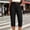 Black, variant on BUIGTTKLOP Cargo Capri Pants for Women High Waisted Outdoor Hiking Capris Pull on Straight Leg Summer Cropped Pants