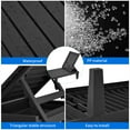 thumbnail image 6 of Dextrus Multi-Functional Patio Loungers Easy Assembly & Lightweight, Adjustable Outdoor Lounge Chair, Elevate Your Patio Experience, Black, 6 of 8