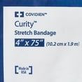 thumbnail image 5 of Curity Stretch Bandage, Non-Sterile, 1-Ply Conforming Bandage, 4 in x 75 in, 12 Count, 8 Packs, 96 Total, 5 of 6
