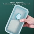 thumbnail image 4 of Matsuzay Recipientes de acero inoxidable para refrigerios con tapa Snacks Anywhere Contenedores de acero inoxidable para refrigerios con 2 Cocina y Comedor, 4 of 6