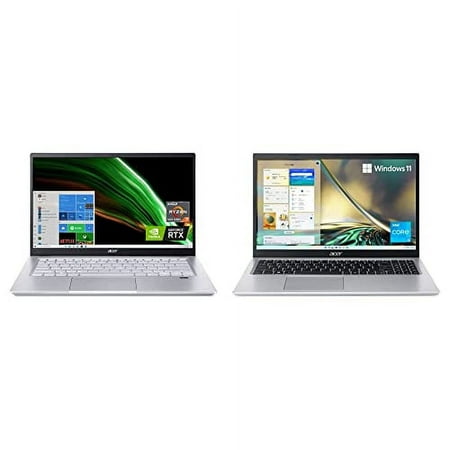 Acer Swift X SFX14-41G-R1S6 Creator Laptop | 14" Full HD 100% sRGB & Aspire 5 A515-56-36UT, 15.6" Full HD Display, 11th Gen Intel Core i3-1115G4 Processor
