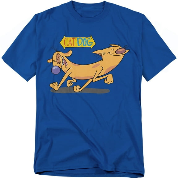 Catdog T-Shirt Happy Paws Unisex Graphic Tee For Men & Women