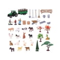 thumbnail image 2 of Figuras de Animales de Granja, Figuras Modelo, Juguetes Educativos, Colección de Texturas Detalladas, Juguetes de para 49 piezas, 2 of 9