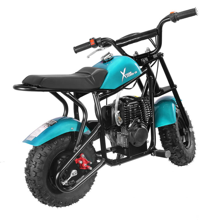 XtremepowerUS 40CC Trail Off-Road Dirt Bike Gas-Powered 4-Stroke Kids  Ride-On Mini Bike for Boys Girls