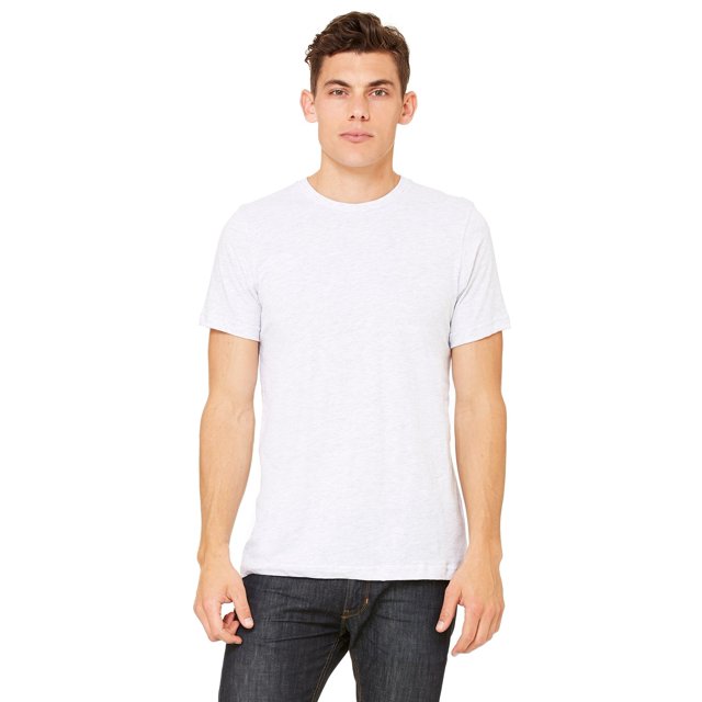 Bella + Canvas T-Shirt Unisexe à Manches Courtes - Cendre - 2TG