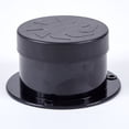 thumbnail image 3 of 75Mm Abs Straight Pipe Flange Ventilation Ducting Exhaust Pipe Connector, 3 of 9
