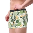 thumbnail image 2 of Yiaed Hawaiian Style Print Men's Soft Cotton Boxer Shorts Breathable Boxers Underwear Moisture-Wicking Underwear Stretch Boxer Briefs for Man-XX-Large, 2 of 5