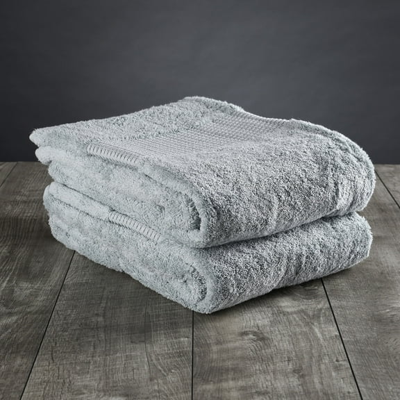 Delilah Home - 100% Organic Washcloth Towel Set - High Quality, Ultra-Soft, & Absorbent Turkish Organic Cotton Spa Towels - Eco-Friendly & Vegan (Two pieces each 13x13), Green, Face Towels