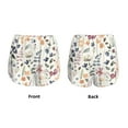 thumbnail image 6 of Goofa Watercolor Floral Printed Women 2 in 1 Running Shorts,Quick Dry Athletic Workout Shorts,High Waisted Athletic Shorts with Liner Pockets-XX-Large, 6 of 9