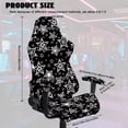 thumbnail image 7 of XYZCANDO Star Gaming Chair Cover Set Gaming Chair Protective Cover 4pc Set Easy to Clean Anti-Skid Gaming Chair Accessories Keeps Your Chair Cool and Clean, 7 of 7
