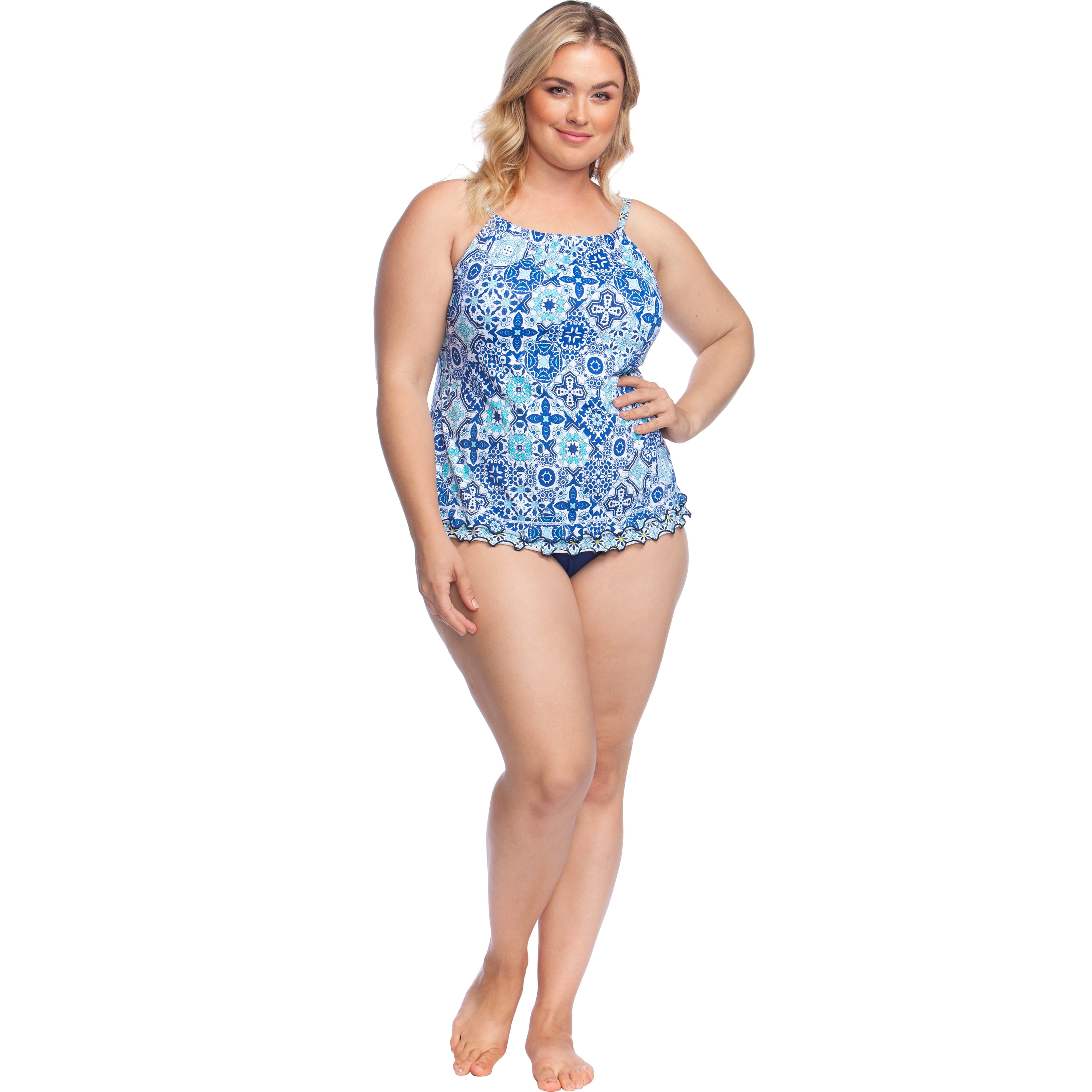 24 & ocean plus size swimwear