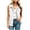 White, variant on Fnooota Womens Cargo Vests, Multi Pockets Sleeveless Full Zip Adjustable Drawstring Waist Fall Outerwear Vests Gray Size S-2XL