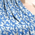 thumbnail image 3 of Blue White Butterfly Pattern Blanket,Comfortable Soft Flannel Throw Blanket,All Season,Warm Lightweight Blankets for Sofa Bed Couch Living Room Chair,30"x40", 3 of 4