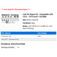 thumbnail image 2 of Link Pin Repair Kit - Compatible with 1975 - 1979 Ford F-150 RWD - Moog, 2 of 2