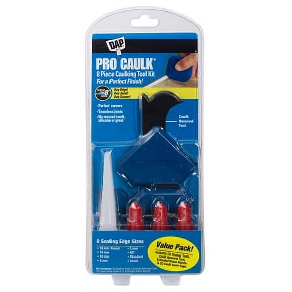 Pro Caulk Tool Kit Creates A Perfect Looking Seal Every time Reduces W, Each