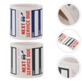 thumbnail image 1 of WHAMVOX 2 Rouleaux de 300 Pcs Autocollants Carrés Noirs et Bleus Simples pour Autocollants, 1 of 7