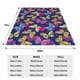 thumbnail image 3 of Balery Paint Butterflies Manta de Felpa Suave y Acogedora – Cobija de Franela Aterciopelada para Cama, Lavable y Cálida para Sofá, Mascotas, Transpirable-40"x30", 3 of 7