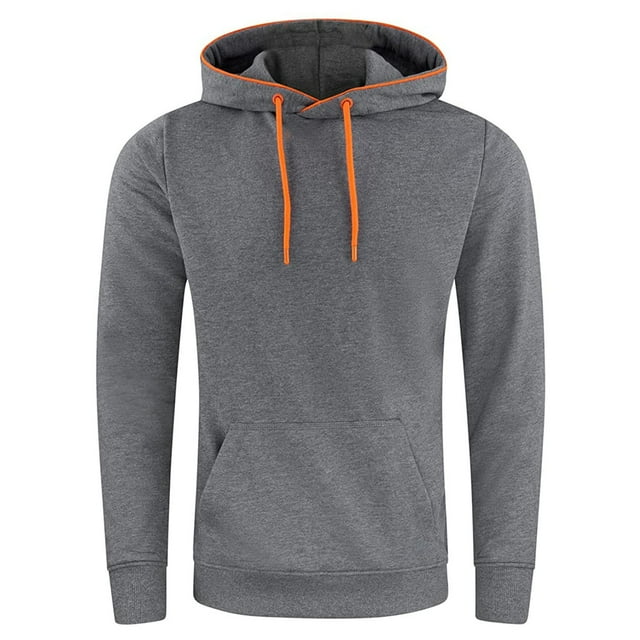Birdeem Chandail à Capuche Décontracté Mode Polyvalent Couleur Unie pour Hommes