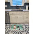 thumbnail image 3 of Carolines Treasures CK2073RUG English Springer Spaniel Snowman Tapis en Mousse à Mémoire de Forme Lavable en Machine, 3 of 4