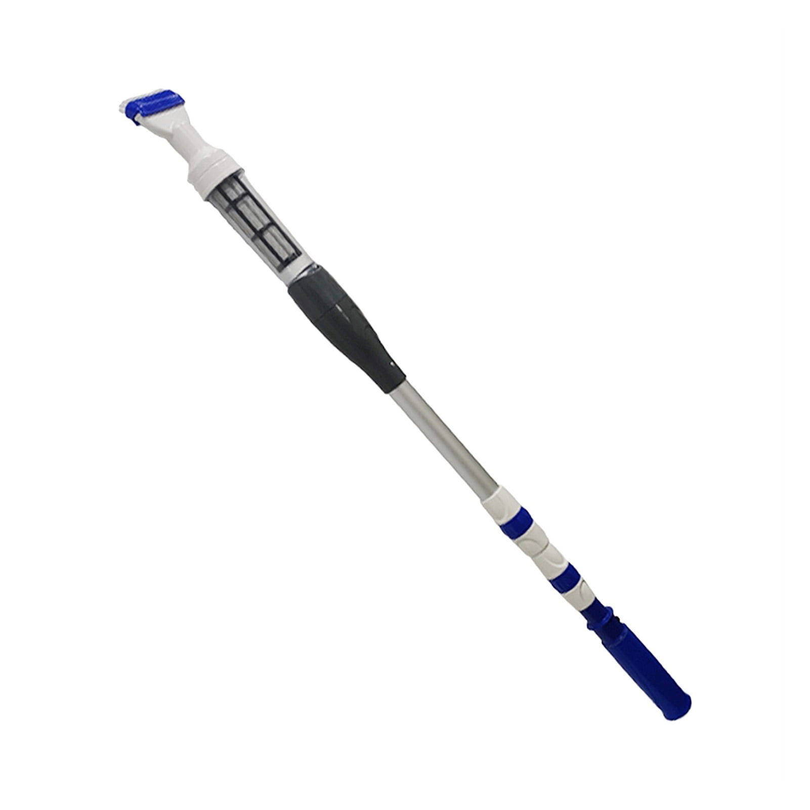 Aluminum Handheld Pool Vacuum Telescoping Handle Pole Battery Operated ,Great Suction Power
