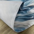 thumbnail image 4 of Ambesonne Blue Place Mats Set of 4, Surreal Oceanic Marble Print, Standard Size, Sky Blue and Off White, 4 of 5
