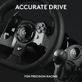 thumbnail image 3 of Logitech G920 SE Racing Combo: G920 Driving Force Racing Wheel and Pedals, Force Feedback + Driving Force Shifter - Xbox X|S, Xbox One, PC, Mac - Black, 3 of 6