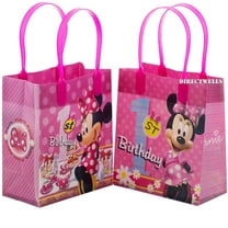 Minnie Mouse 1st Birthday 12 Reusable Small Goodie Bags