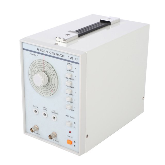 Generador de señal RF, TSG-17 Señal de alta frecuencia Generador de señal de radiofrecuencia Generador de señal Salida de alta intensidad