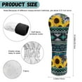 thumbnail image 6 of Yuyamidu Green Aztec Golf Club Head Covers for Women Men Sunflowers Golf Accessories Waterproof PU Leather for Driver Fairway Woods Hybrids, 6 of 8