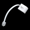 thumbnail image 4 of 6P2C RJ11 Male to Female Two Way Telephone Splitter Converter Cable, 4 of 8