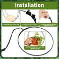 thumbnail image 4 of Maytalsory Outdoor Hanging Easy Pots Flower Lights Outside Titanium hanging flower Hanging Inside, 4 of 6