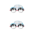 thumbnail image 4 of Ounissouiy Vajilla para niños, cuchara, tenedor, diseño de coche, cuenco para bebé, juego de cubiertos antideslizante sin óxido, cocina de Azul Coche/Cuenco/extraíble 2Conjunto, 4 of 6