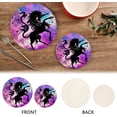 thumbnail image 4 of Unicorn 2 Pack Pot Holders Trivets, Heat Resistant Hot Pads for Kitchen Table Decoration Trivets for Hot Dishes/Pot/Bowl/Teapot/Hot Pot Holders, 7" + 9.45", 4 of 7