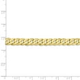 thumbnail image 4 of Primal Gold 10 Karat Yellow Gold 6.75mm Flat Beveled Curb Chain, 4 of 4